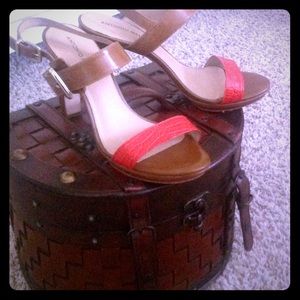 Antonio Melani saddle heels.